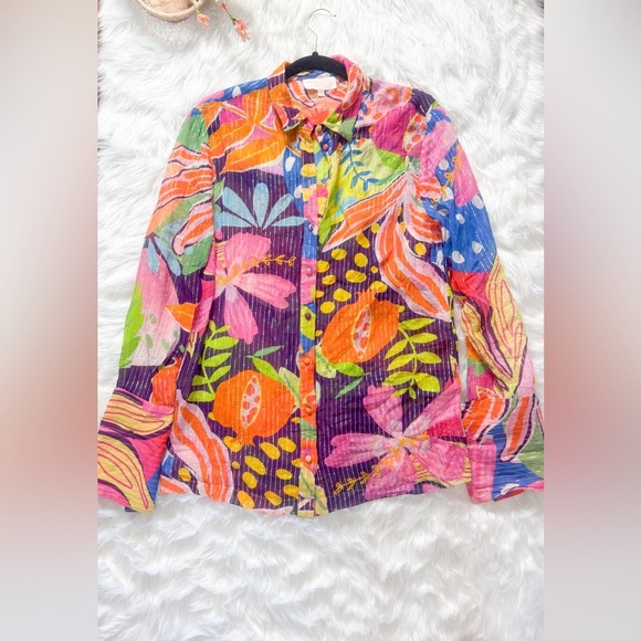 ROCOCO SAND Motif Batik Top (S) - Picture 1 of 3